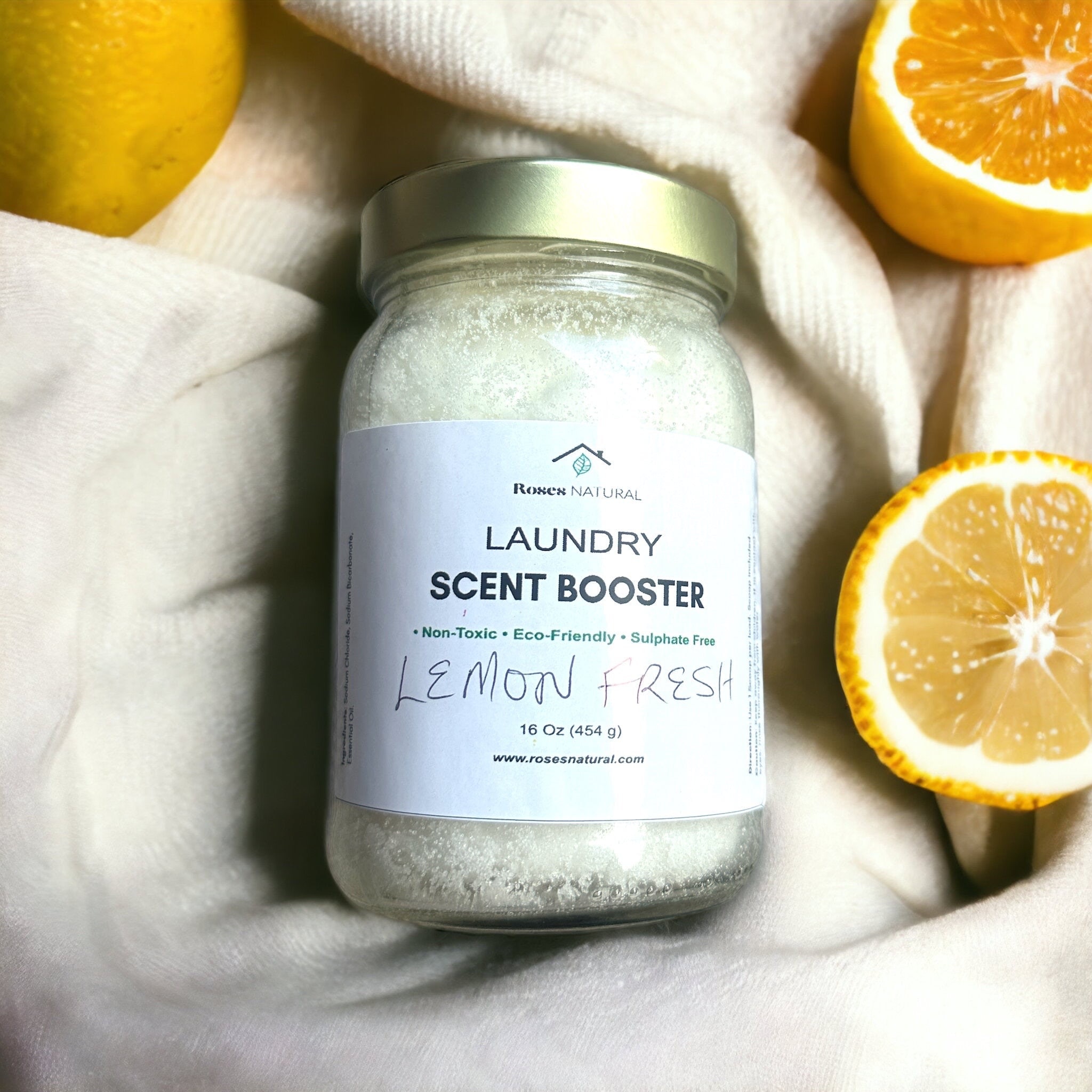 Laundry Scent Booster Natural Lemon Booster Ecofriendly Scented