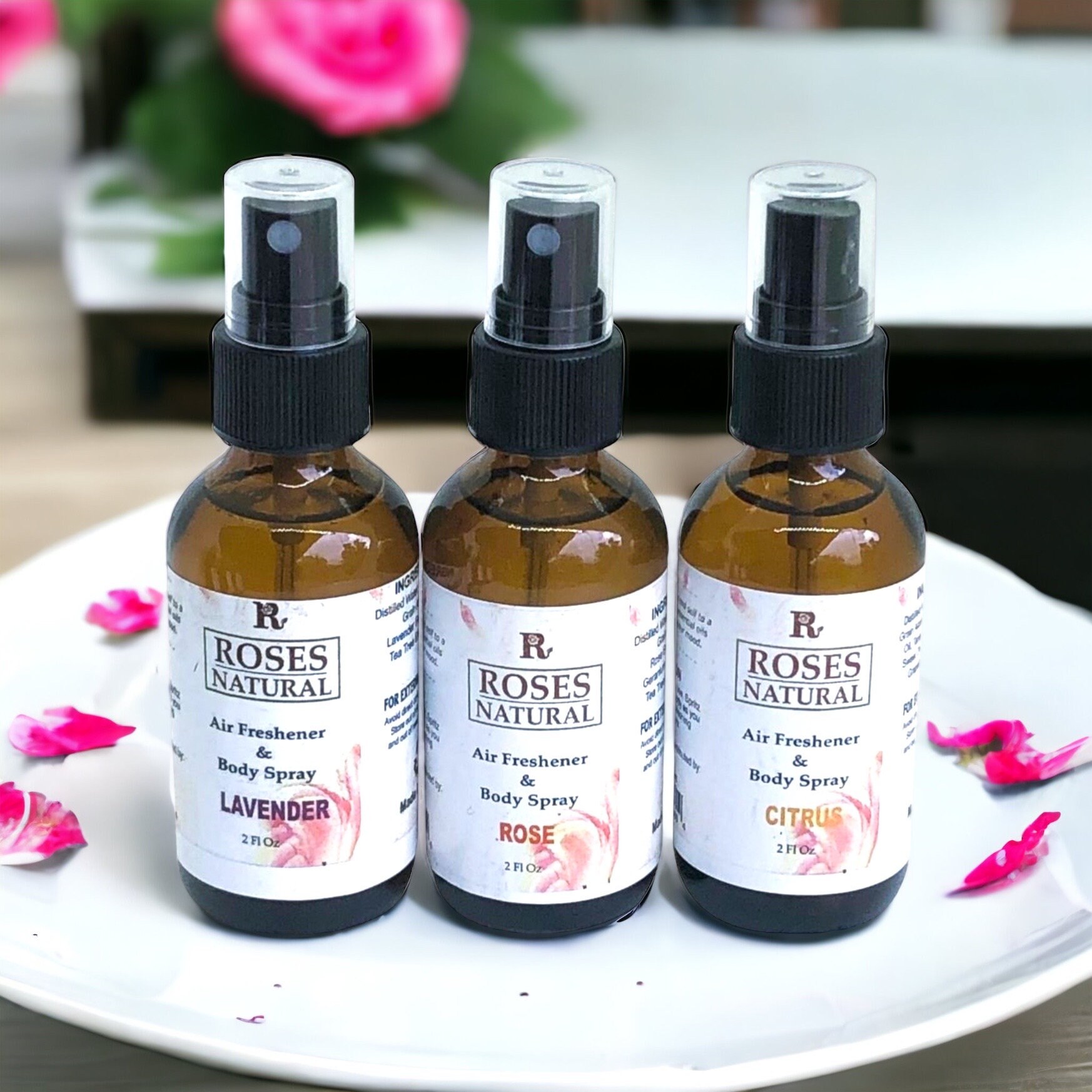 Natural Air Freshener & Body Spray 2 Fl Oz Each Etsy