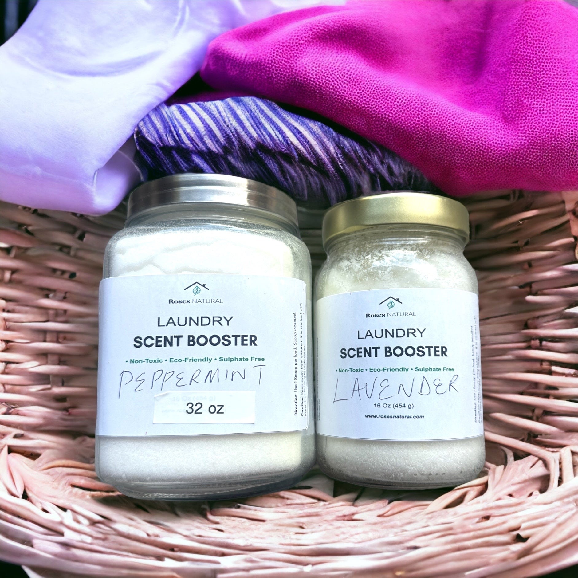 Laundry Scent Booster Natural Lemon Booster Ecofriendly Lavender