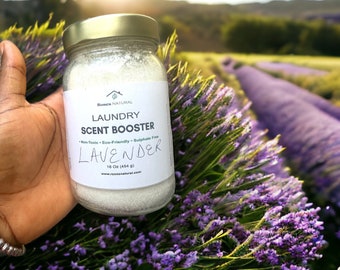 Laundry Scent Booster | Lavender Scent Booster| Eco-friendly| Natural Scented Laundry Booster| Essential Oil Booster| Oxi Laundry Booster