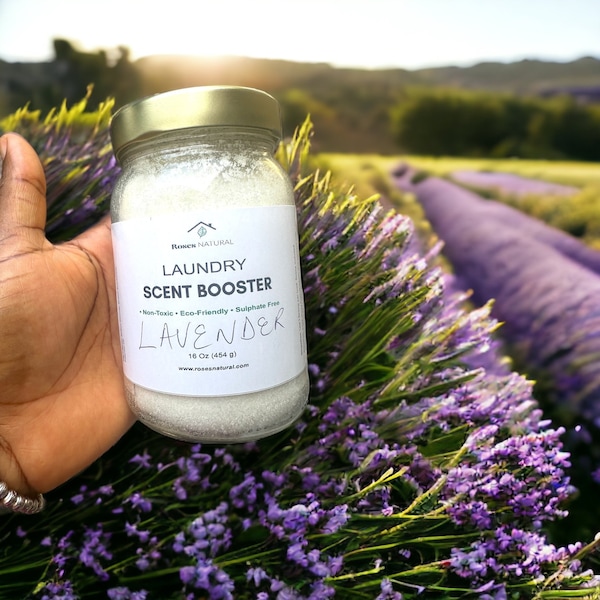 Laundry Scent Booster | Lavender Scent Booster| Eco-friendly| Natural Scented Laundry Booster| Essential Oil Booster| Oxi Laundry Booster