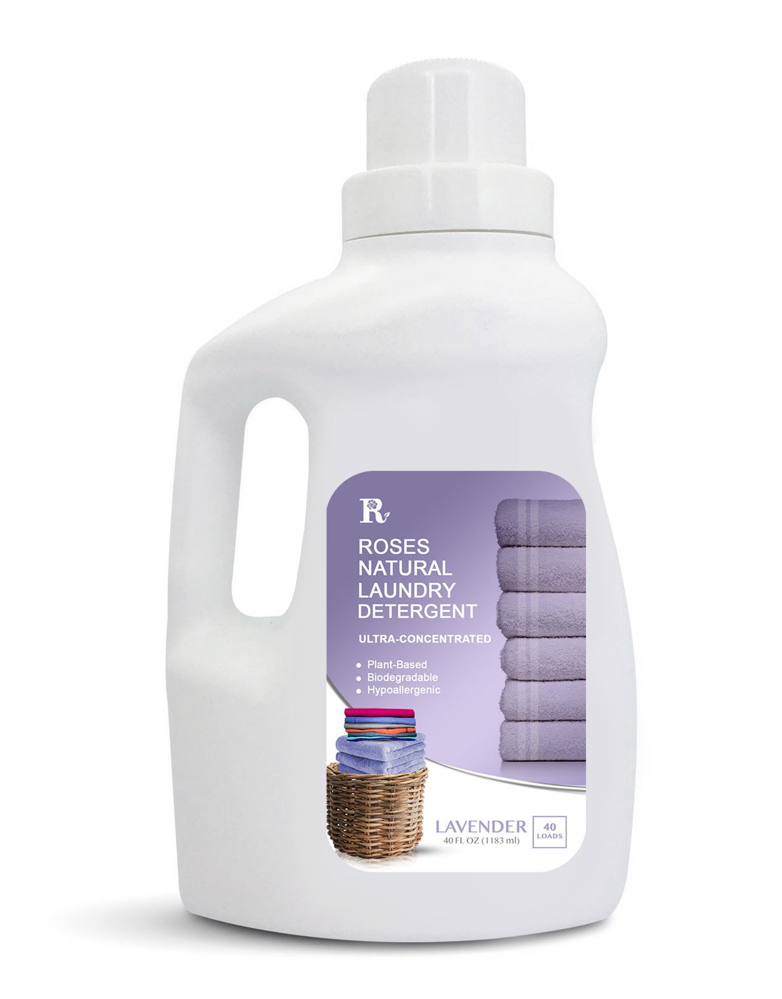 Lavender Laundry Detergent, Natural Laundry Detergent, Organic Laundry