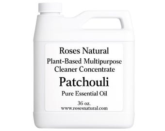 Plant-Based Multipurpose Cleaner Concentrate | 36 oz | Natural, Biodegradable, Streak-Free | Essential Oil & Phthalate-Free Scents