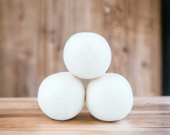 Natural Wool Dryer Balls: Eco-Friendly Laundry Softener