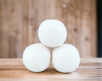 Organic Wool Dryer Balls |Laundry| |dryer||natural dryer balls| |natural|