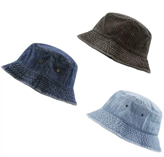 Top quality Denim bucket hat- man woman bucket hat