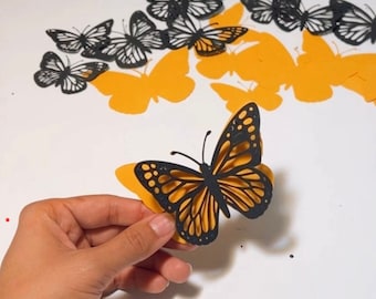 Papillon monarque PNG Mariposa Monarca