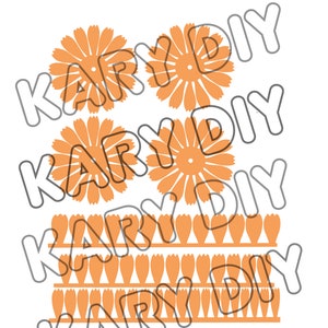 Calendula giorno del fiore morto - Cempasúchil File PNG