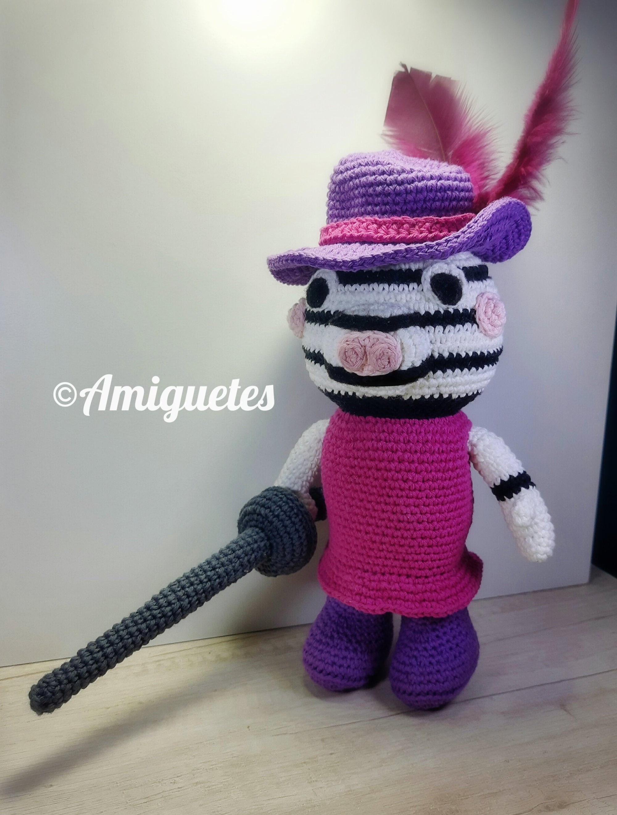 Amigurumi Vitoria Mineblox Roblox