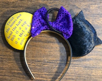 Its all just a bunch of Hocus Pocus||3D Printed Ears Headband,|Disney-Inspired Ears