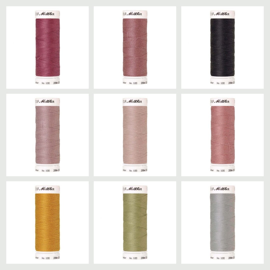 Matching Color Sewing Thread 200 M From Mettler Amann Seralon, Quality ...