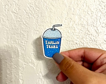 Tamlin tears sticker, holographic sticker, bookish sticker, a court of throne and roses sticker, ACOTAR inspired