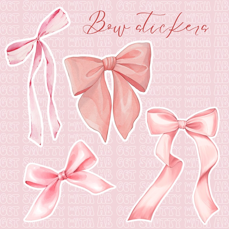 Pink Sticker Aesthetic - Etsy
