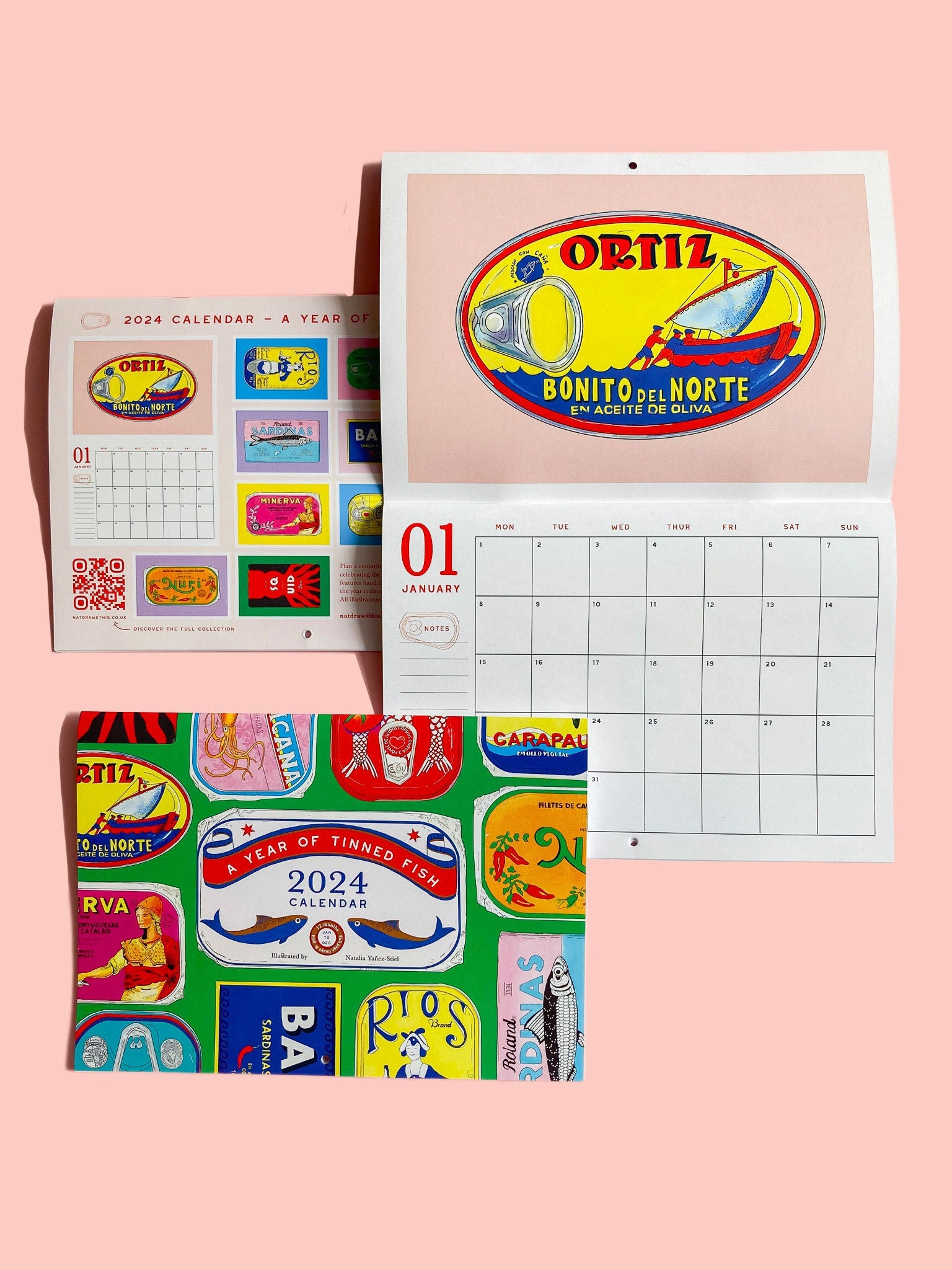 Calendar 2024 Calendar Pop Art Calendar Wall Calendar Etsy UK