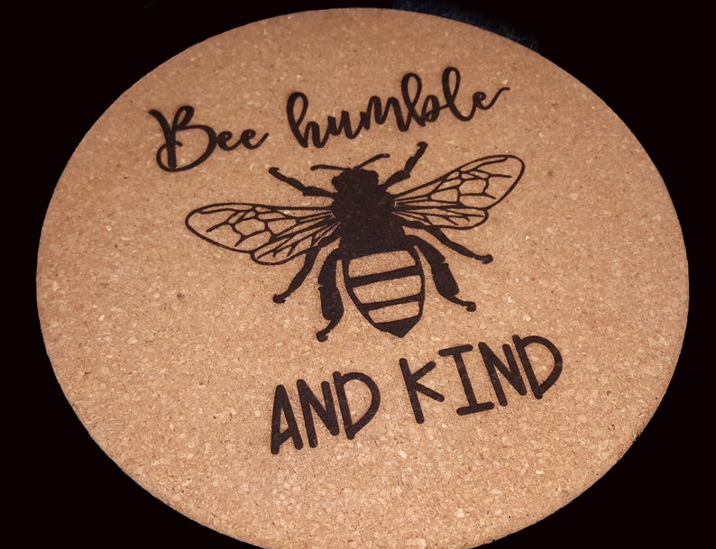 Cork Coaster with Infinity Family 4-Pack