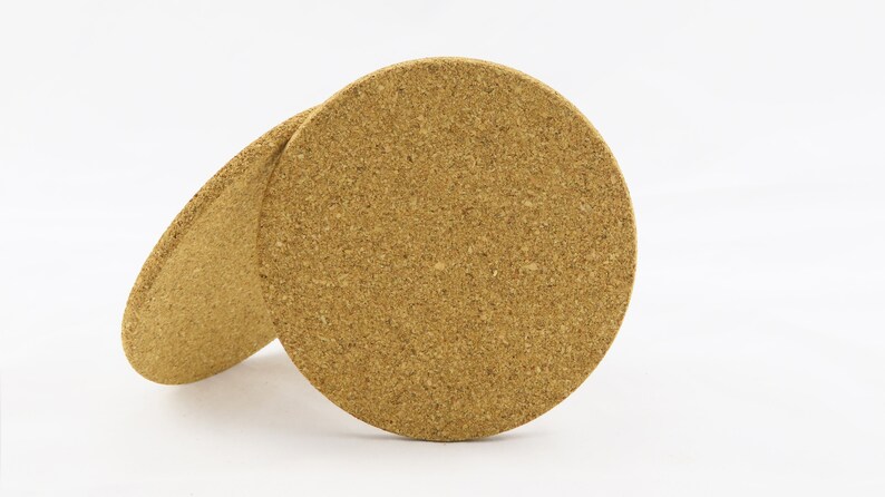 Cork Coaster with Infinity Family 4-Pack