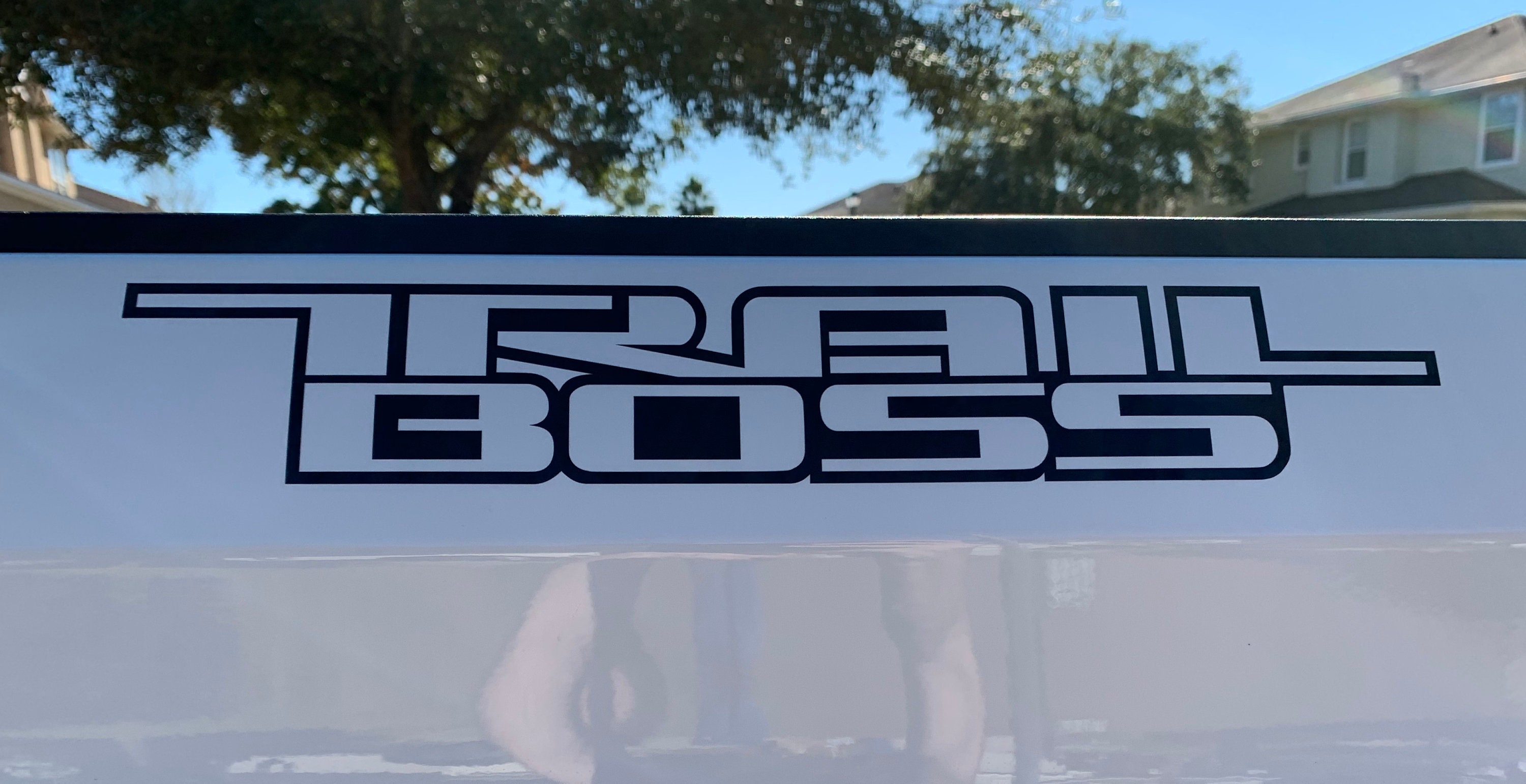 Silverado Trail Boss Chevy Chevrolet Vinyl Decal Sticker Etsy