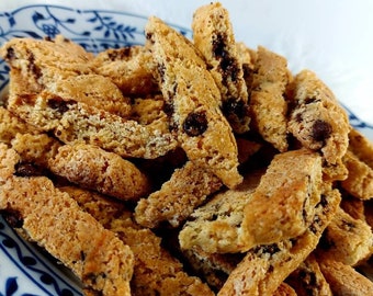 Italian Traditional Cantucci/ Chocolate Authentic Biscotti/ Coffee break gift