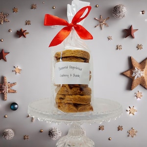 Brandy & Cranberry Cookies | Gingerbread biscuits