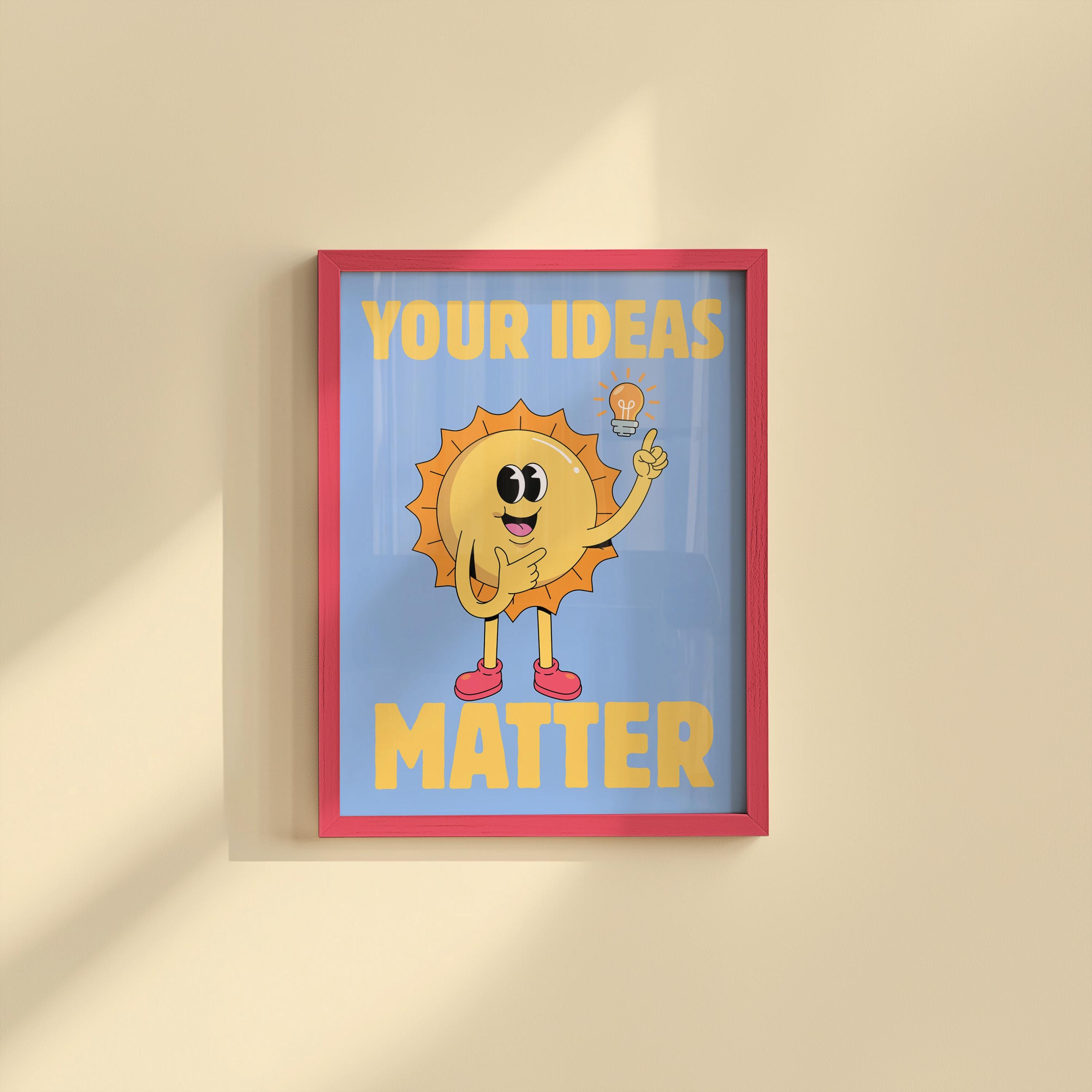 Colorful Classroom Prints – Set of 10 Positivity Classroom Posters ...