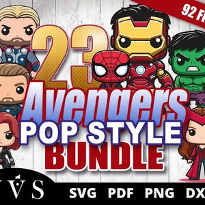 Bundle SVG Avengers, png pour les chemises, Avengers anniversaire chemise svg, Avengers png, svg spiderman, png spiderman, clipart super-héros