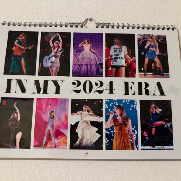 Taylor Swift2024 Wall Calendar Etsy UK