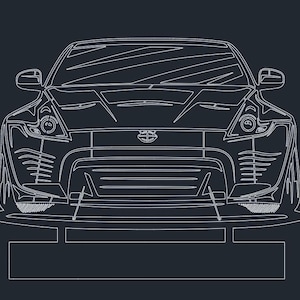 350Z DXF Datei