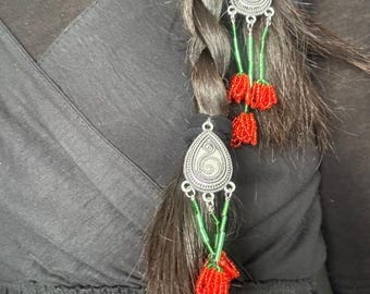 Gül Shashbau — Traditional Kazakh Hair Ornament