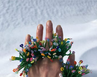 gül bouquet ring