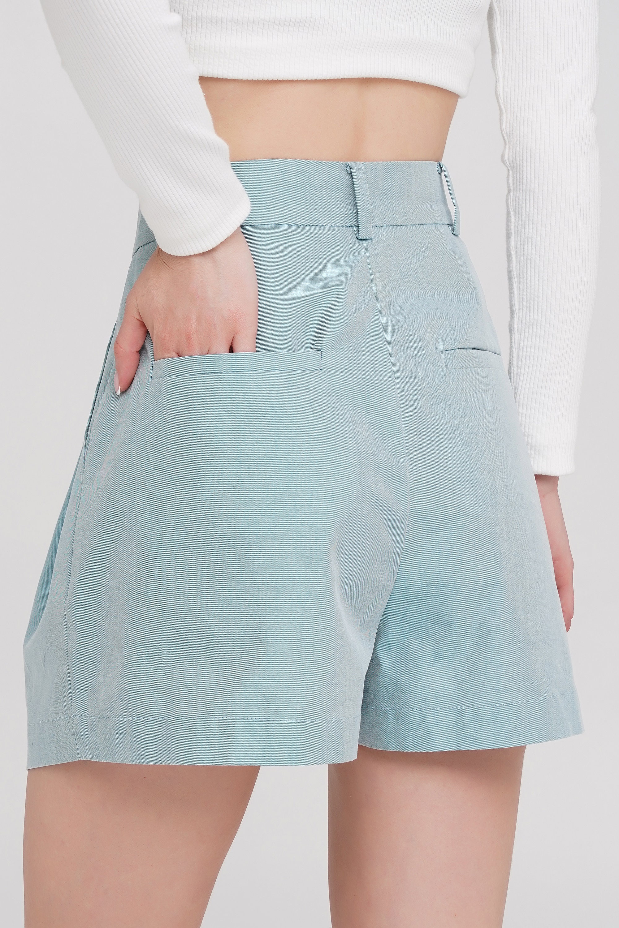 Wide Leg Cotton Shorts Women/ Custom Shorts Women/ High - Etsy UK