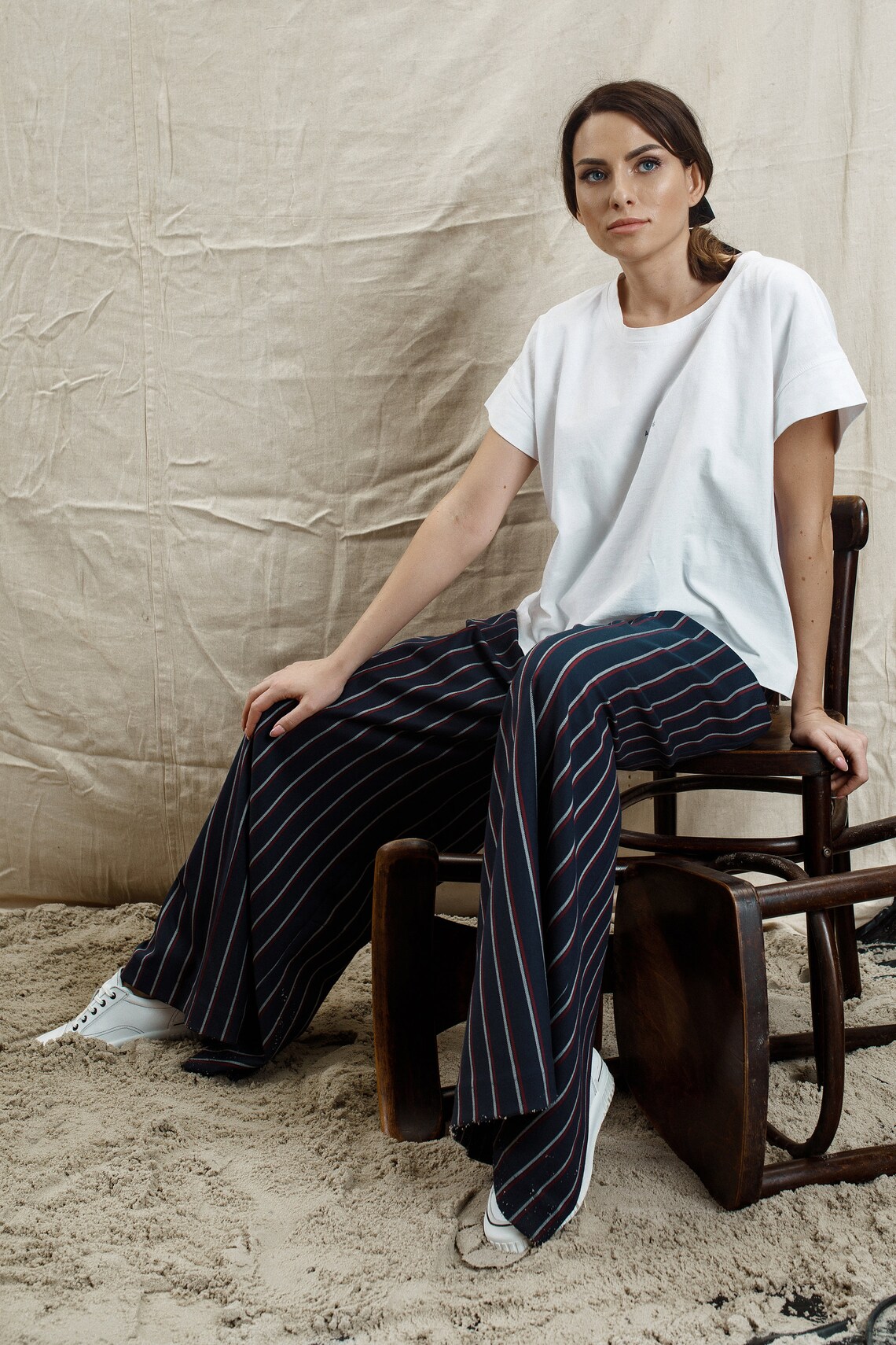 Wide Leg Palazzo Pants main image 0