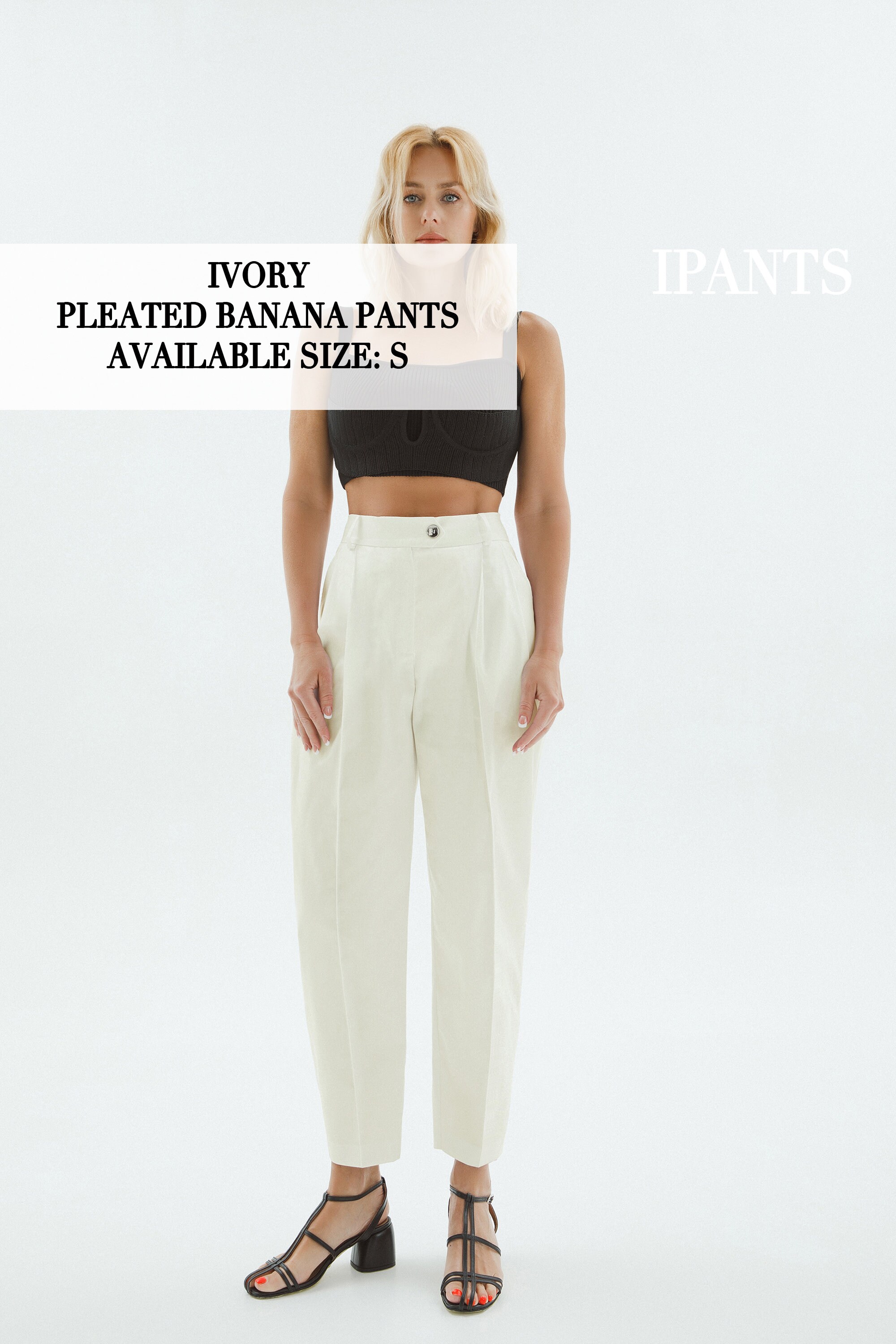 パンツ 00s Obelisk archive Belted Banana pants Priscilla Ono X Eloquii + Belted Banana Pant
