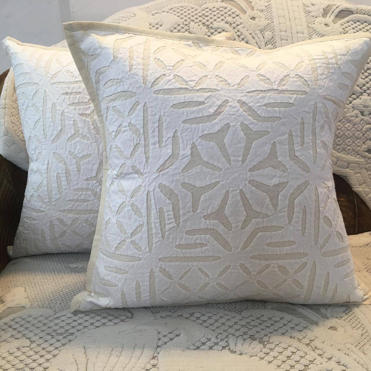 White Cotton Cushion Cover Indian Cushion Cover Accent Etsy