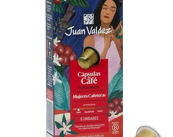 Juan Valdez Mujeres Cafeteras Kaffeepads | 100% kolumbianische Arabica (8 Count)