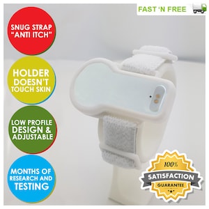 Holder For Miao Miao 2 Libre Reader / Miaomiao Diebetic Sensor Holder White