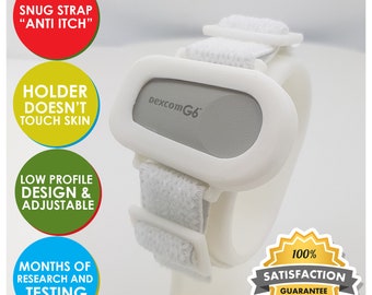 Dexcom G6 Sensor Brassard Guardian Protège capteur blanc