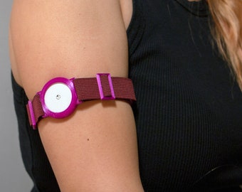 Freestyle Libre Sensor Armband Holder Guardian Protects sensor Purple