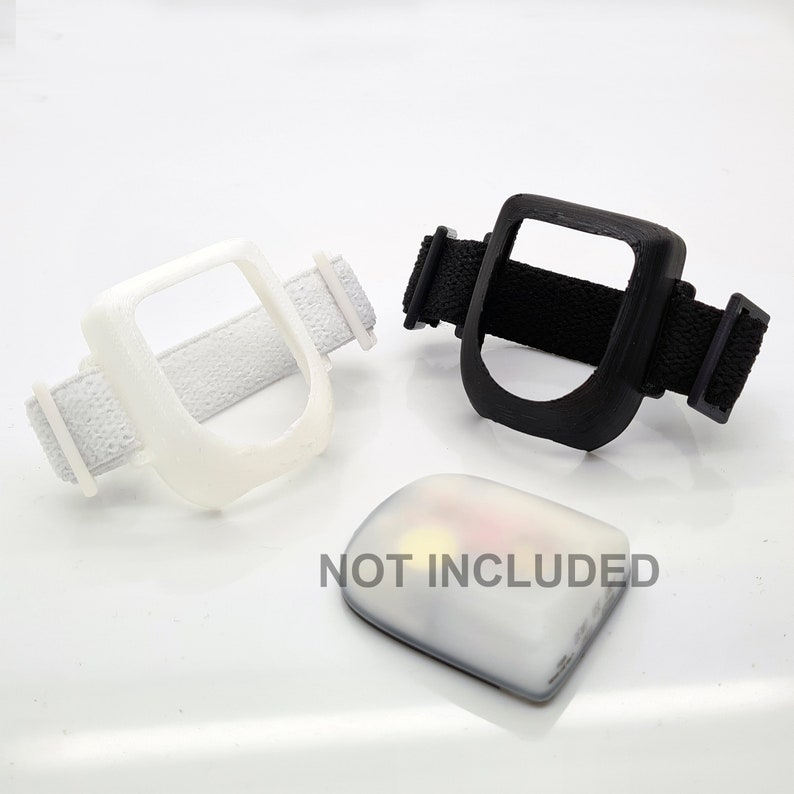 OmniPod Armband/Holder Medical Accessory Protects Your Sensor White/Black image 2