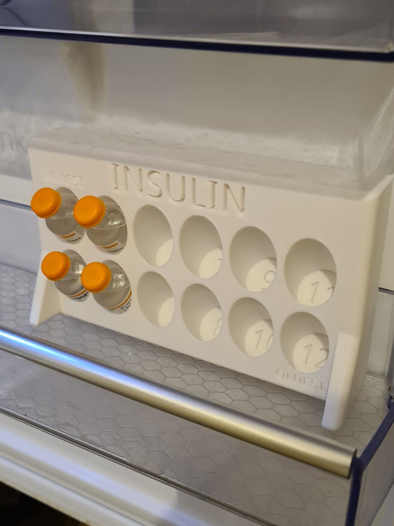 Insulin Vial Caddy Holder Insulin 6x / 12x Novolog / Fiasp / Etsy