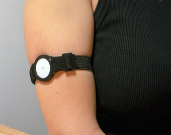 Freestyle Libre Sensor Armband Holder Guardian Protects sensor Black