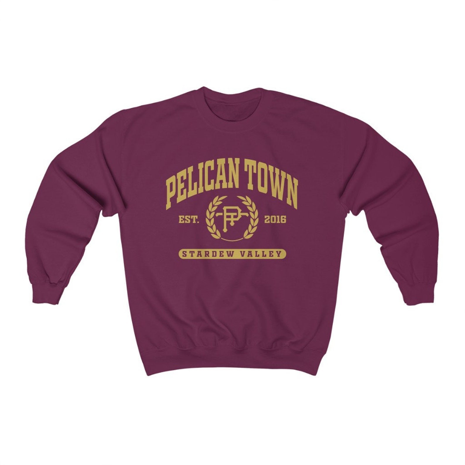 Pelican Town Crewneck Sweatshirt Stardew Valley Sweatshirt - Etsy
