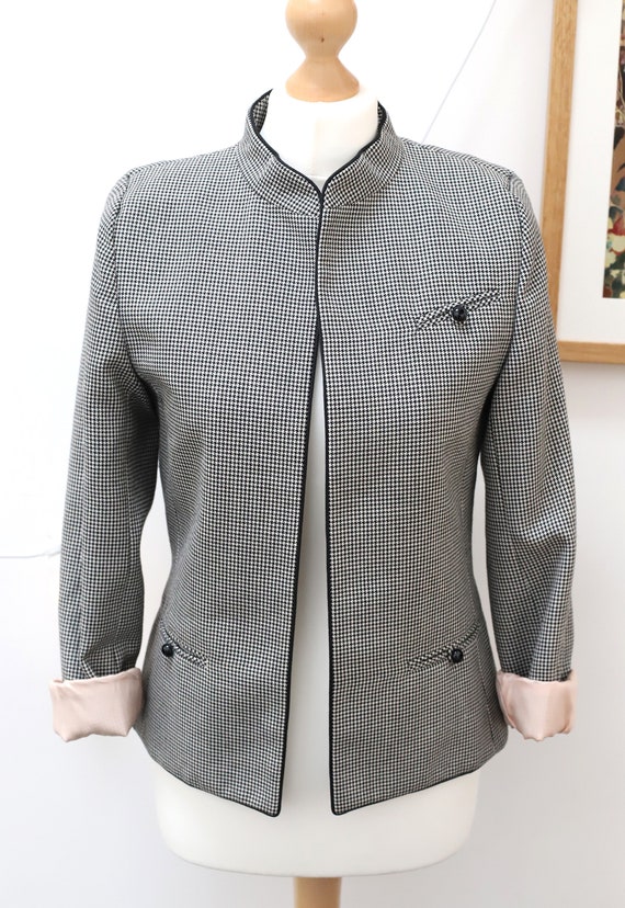Vintage Louis Feraud Paris 1980's/1990's Dogtooth