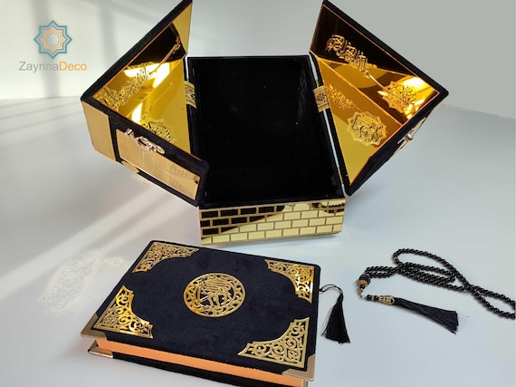 Kaaba Replica Quran Gift Box | Islamic Decor Muslim Home