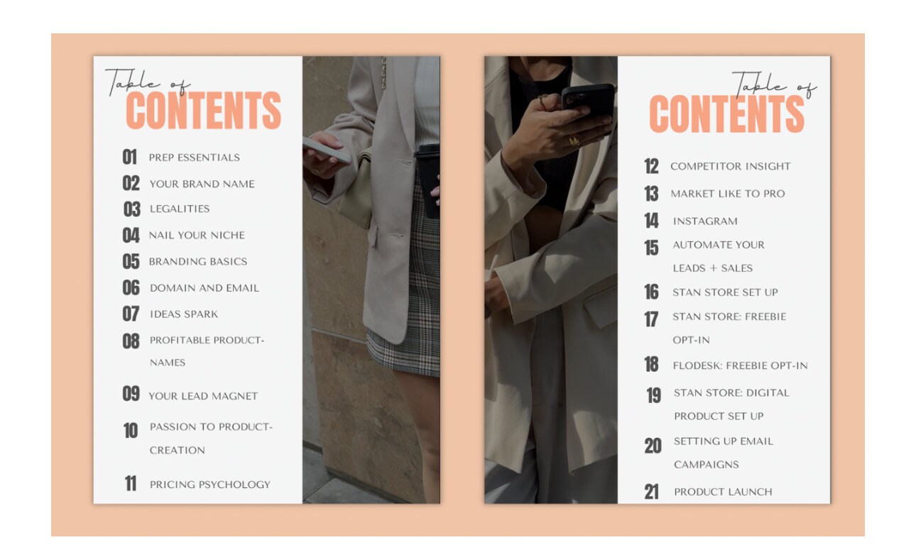 Digital Product Blueprint A Step by Step Guide to Creating Your First ...