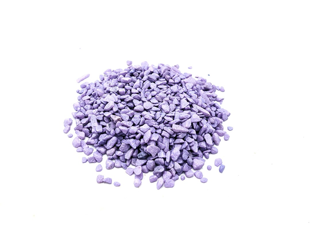 Lavender Purple Gravel Terrarium Topper Houseplant Topper Decoration 3