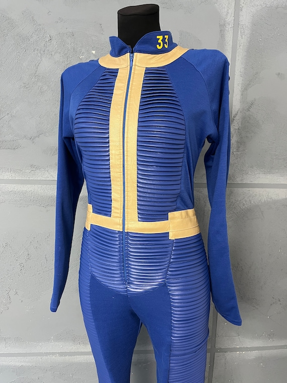Vault Jumpsuit From Fallout Inspired Cosplay Costume (please Read  Description Below)