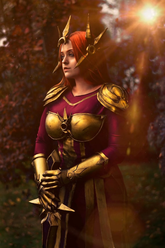 Leona From League Of Legends Inspired Cosplay Costume Etsy leona-from-league-of-legends-inspired-cosplay-costume-etsy