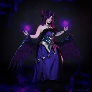 Morgana from League of Legends inspired cosplay costume (Please read a description below)