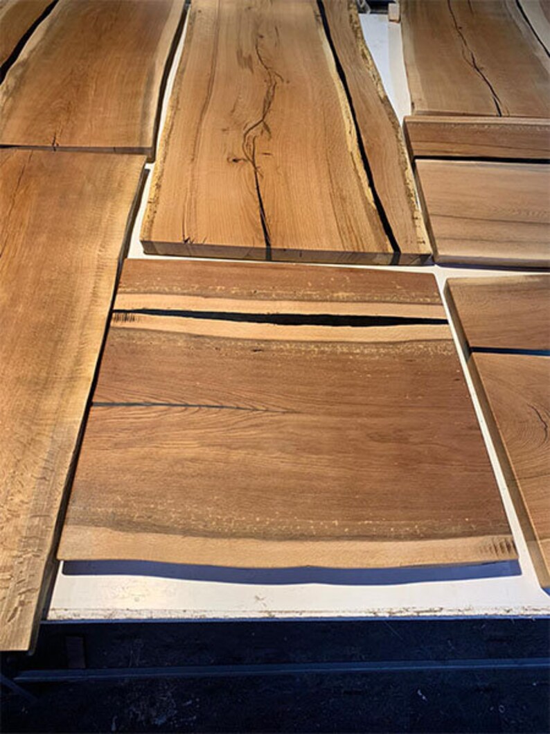 Solid Wood Countertop Made of Red Oak quercus Cerris Solid Etsy