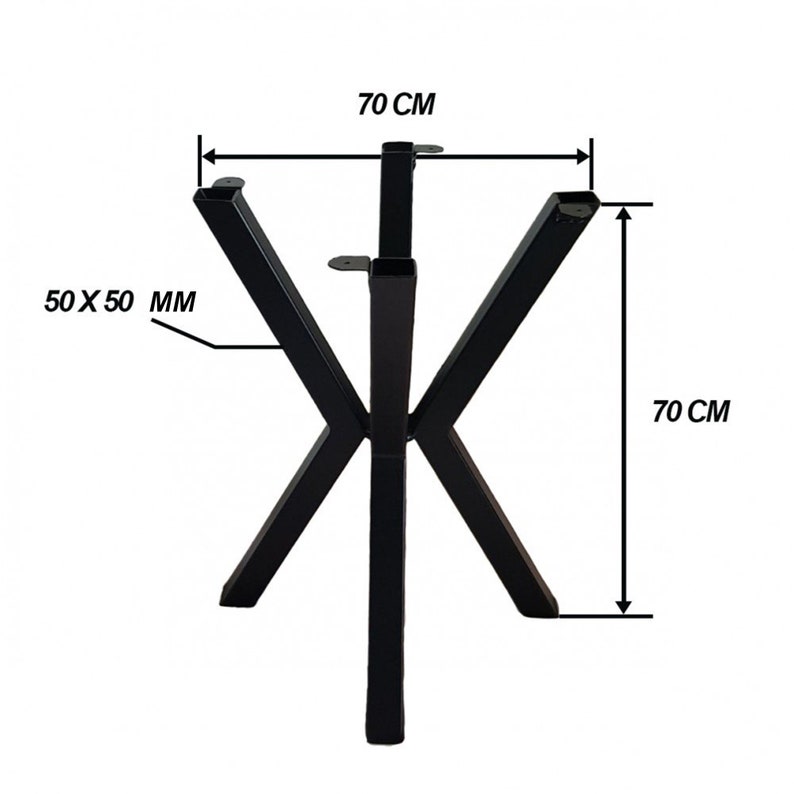 SPIDER Table Leg/ Dining Table Leg/ Industrial Table Leg/ Etsy